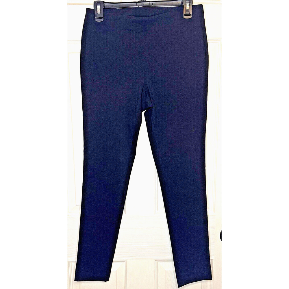 NWOT MICHAEL KORS WOMEN'S SIZE M BLACK PULL-ON STRETCH WASTE SKINNY PANTS